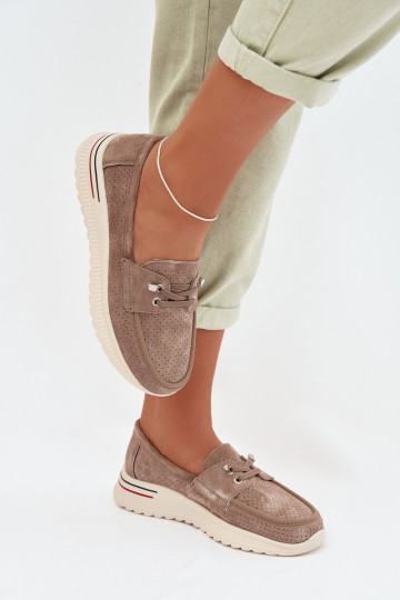 SchuheErmöglichtturalnego aus INildlederu Beige Selorette