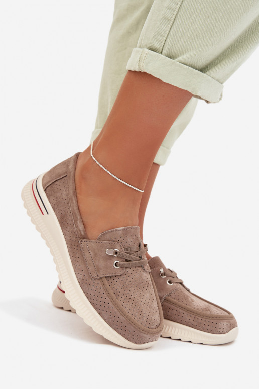 SchuheErmöglichtturalnego aus INildlederu Beige Selorette