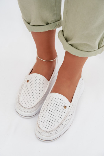 Schuhe FemininErmöglichtturalnej Skóry S.Barski GR61-5980 Zueiße Farbe