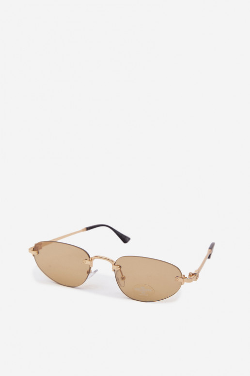 Sonnenbrille Feminin braune Farbe