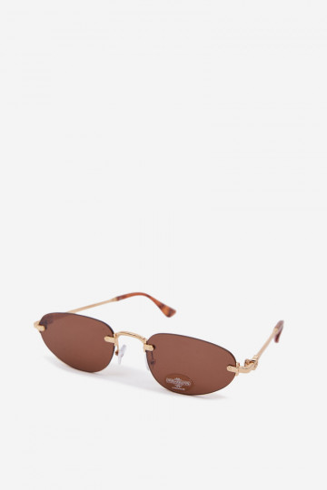 Sonnenbrille Feminin dunkelbraun