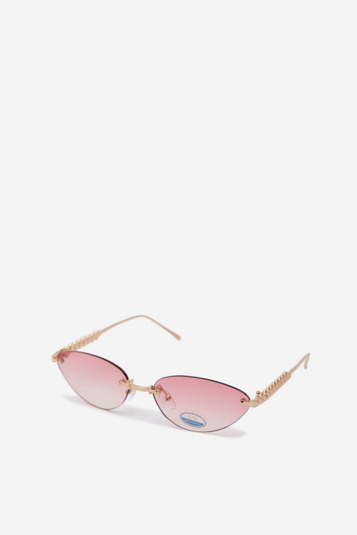 Sonnenbrille FemininFiltrem UV pinke Farbe
