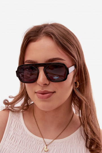 Feminin SonnenbrilleFiltrem UV schZuarze Farbe 2