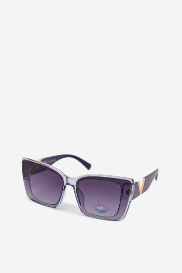 Sonnenbrille Feminin Katzenauge Dunkelblau