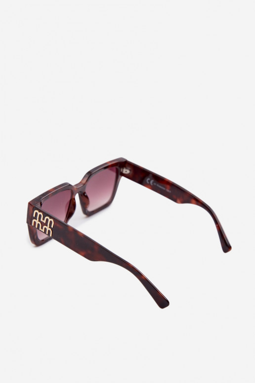 Sonnenbrille Feminin dunkelbraun