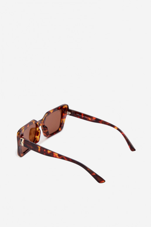 Sonnenbrille Feminin braune Farbe