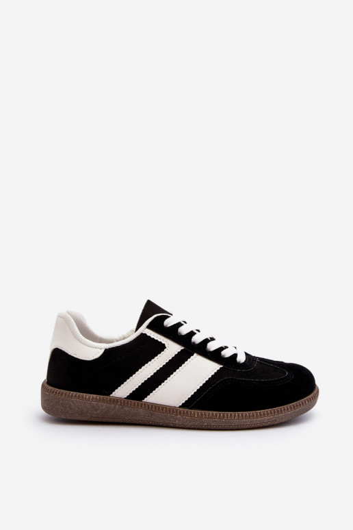 Damentief Sneakers Stilvollllschuhe Turnschuhe schZuarze Farbe Eudiopis