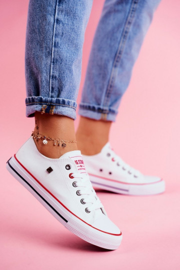 Big Star weiße Freizeitschuhe T274022