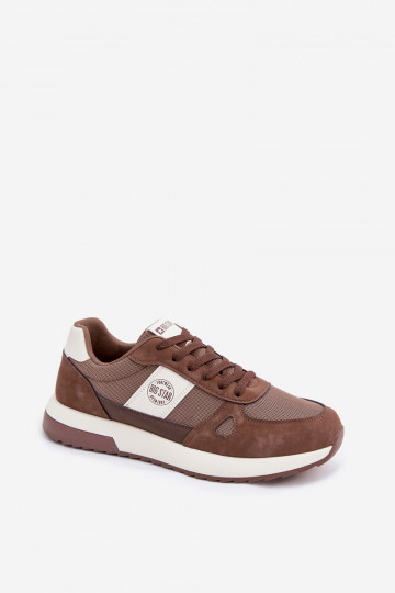 Herren Sportschuhe Big Star TT174353 in Braun