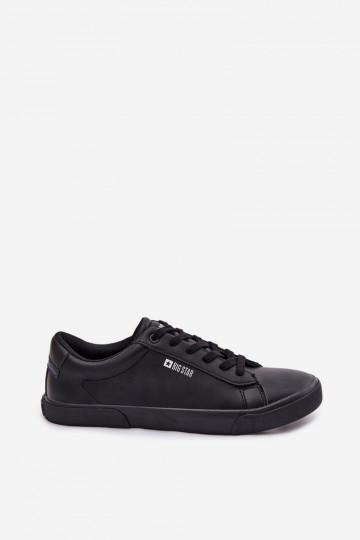 für Männer lässige Schuhe aus Öko-Leder Big Star TT174002 schZuarze Farbe 2