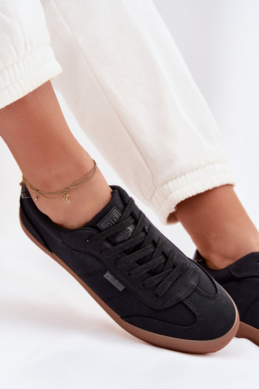 Sneakers Stilvollllschuhe Feminin  Big Star TT274356 schZuarze Farbe