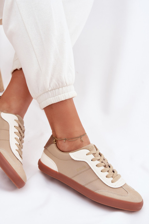 Sneakers Stilvollllschuhe Feminin Big Star TT274420 Beige