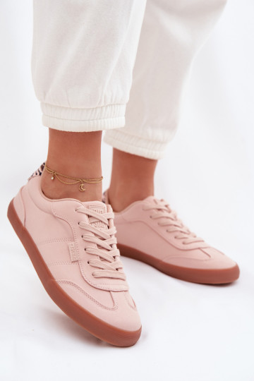 Damen Sneakers im sportlichen Stil Big Star TT274359 in Rosafarbe