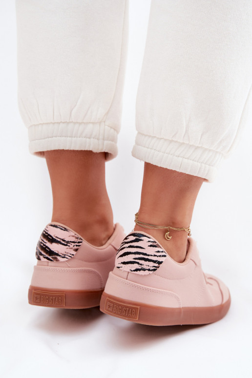 Sneakers Stilvollllschuhe Feminin  Big Star TT274359 pinke Farbe