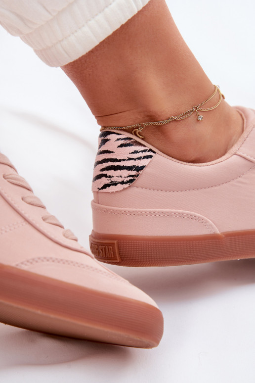 Sneakers Stilvollllschuhe Feminin  Big Star TT274359 pinke Farbe