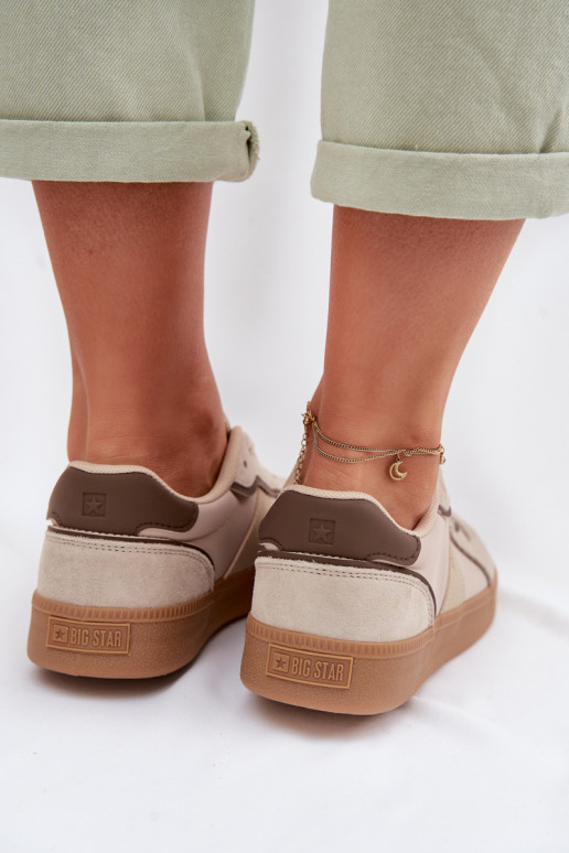 Sneakers Stilvollllschuhe Feminin Big Star TT274174 Beige