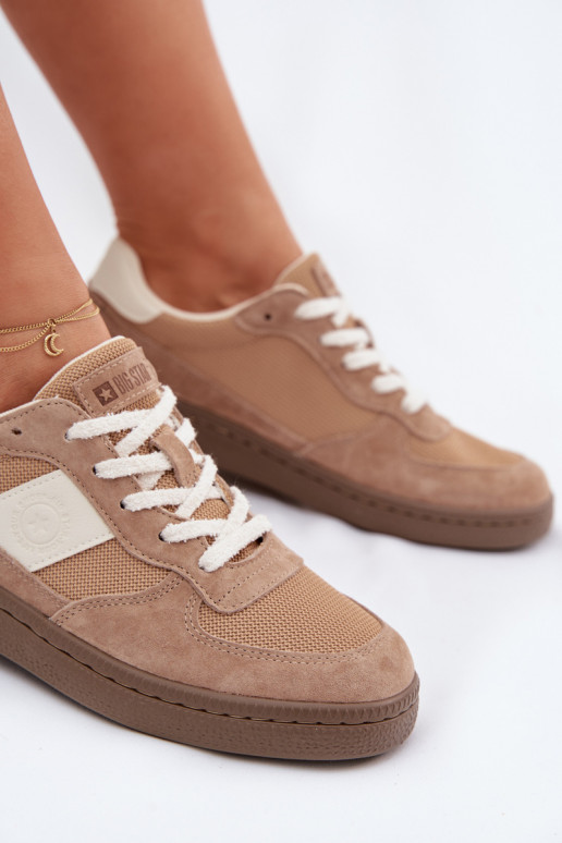 Sneakers Stilvollllschuhe Feminin Big Star TT274177 elfenbeinfarbe