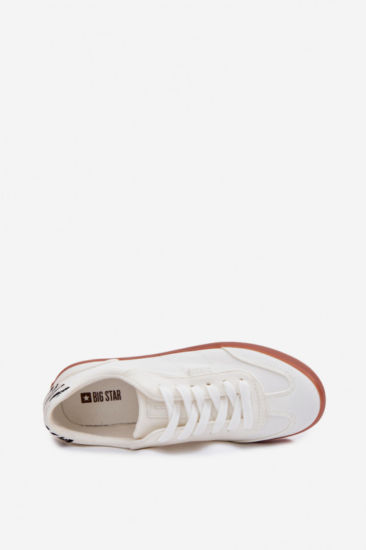 Sneakers Stilvollllschuhe Feminin  Big Star TT274357 Zueiße Farbe