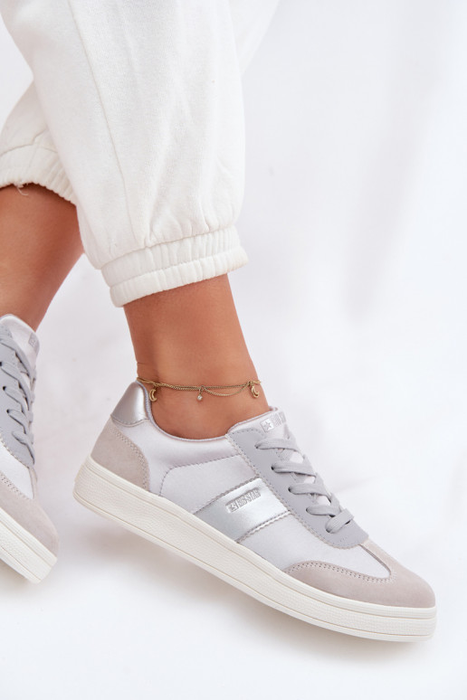 Sneakers Stilvollllschuhe Feminin Big Star TT274156 graue Farbe