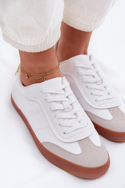 Sneakers Stilvollllschuhe Feminin Big Star TT274421 Zueiße Farbe