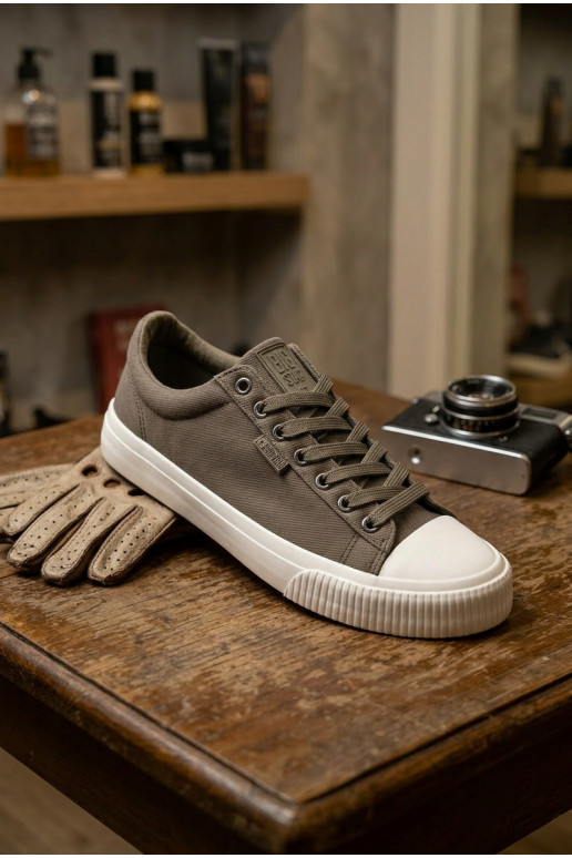 Niedrig Freizeitschuhe für Herren Big Star TT174113 graue Farbe