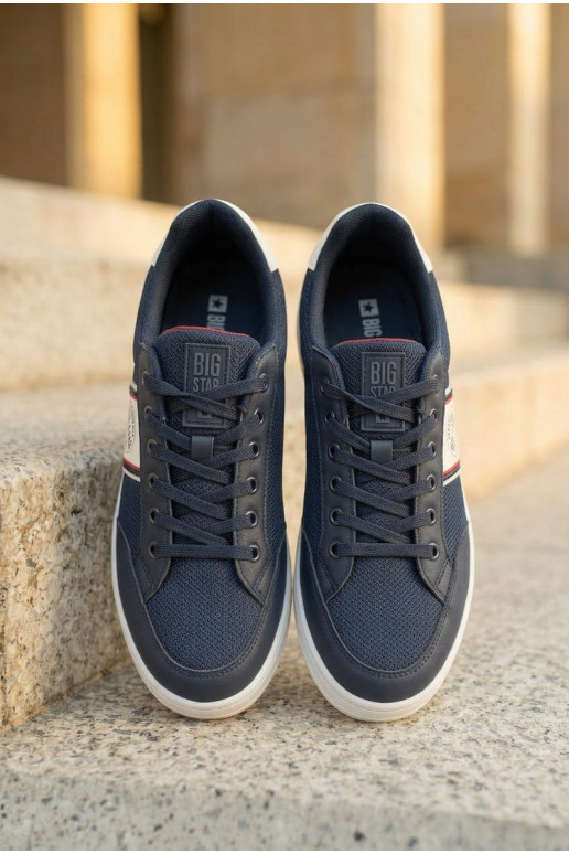 Sneakers Stilvollllschuhe für Männer Big Star TT174309 Dunkelblau