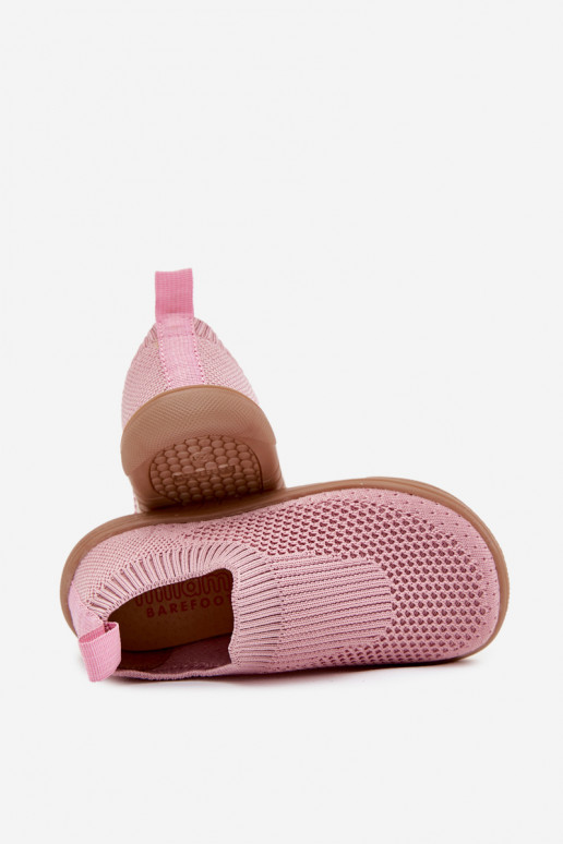 Slip-On-Hausschuhe Barefoot Kindisch Milami pinke Farbe Es mussriselle