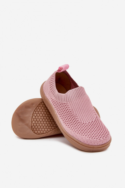 Slip-On-Hausschuhe Barefoot Kindisch Milami pinke Farbe Es mussriselle