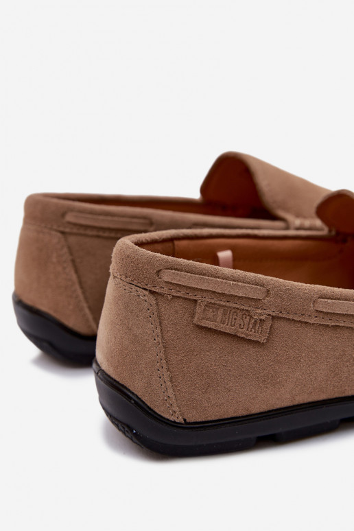 Mokassins für MännerErmöglichtturalnego aus INildlederu Big Star TT174201 Beige