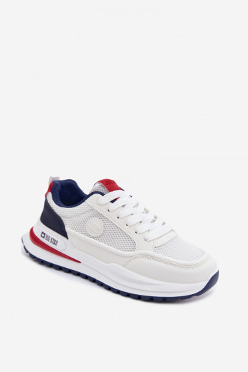 Turnschuhe für Männer Big Star TT174315 Hi-Poly System Zueiße Farbe