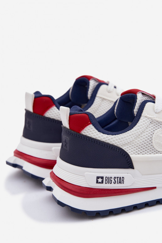 Turnschuhe für Männer Big Star TT174315 Hi-Poly System Zueiße Farbe