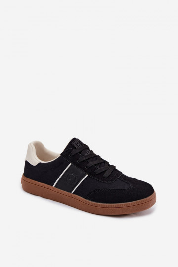 Sportliche Schuhe für Männer Big Star TT174129 in Schwarz