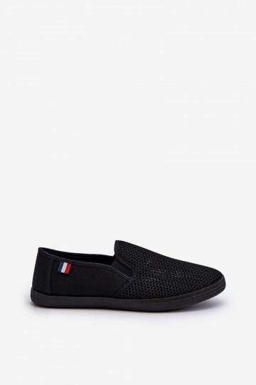 Herren Sportschuhe mit durchbrochenen Elementen Freizeitschuhe schwarze Farbe Koboru 2