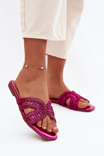 Damenpantoffeln in rosa Fariella 2