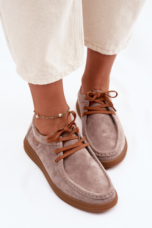 SchuheErmöglichtturalnego aus INildlederu Vinceza 95391 Beige