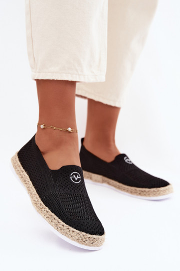 Espadrilles Vinceza 13659 schZuarze Farbe 2