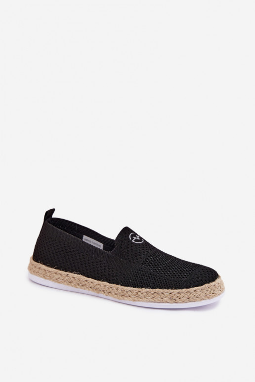 Espadrilles Vinceza 13659 schZuarze Farbe