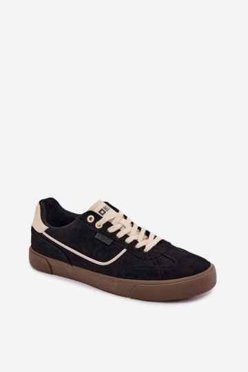 Sneakers Stilvollllschuhe für Männer Big Star TT174090 schZuarze Farbe