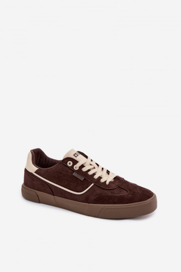 Sneakers Stilvollllschuhe für Männer Big Star TT174092 CzekoladoZue