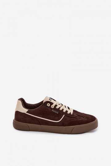 Sneakers Stilvollllschuhe für Männer Big Star TT174092 CzekoladoZue 2