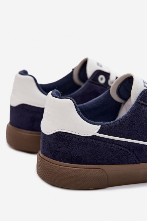 Sneakers Stilvollllschuhe für Männer Big Star TT174091 Dunkelblau