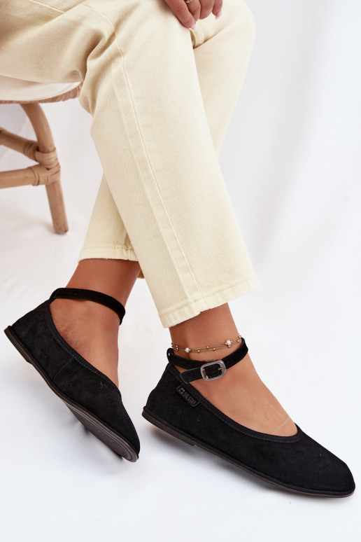 BallerinasErmöglichtturalnego aus INildlederu Big Star TT274212 schZuarze Farbe