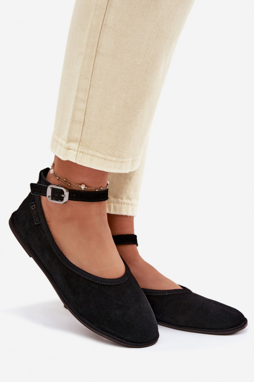 BallerinasErmöglichtturalnego aus INildlederu Big Star TT274212 schZuarze Farbe