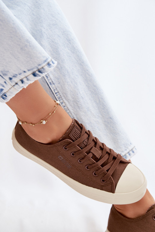 Freizeitschuhe Big Star TT274123 braune Farbe