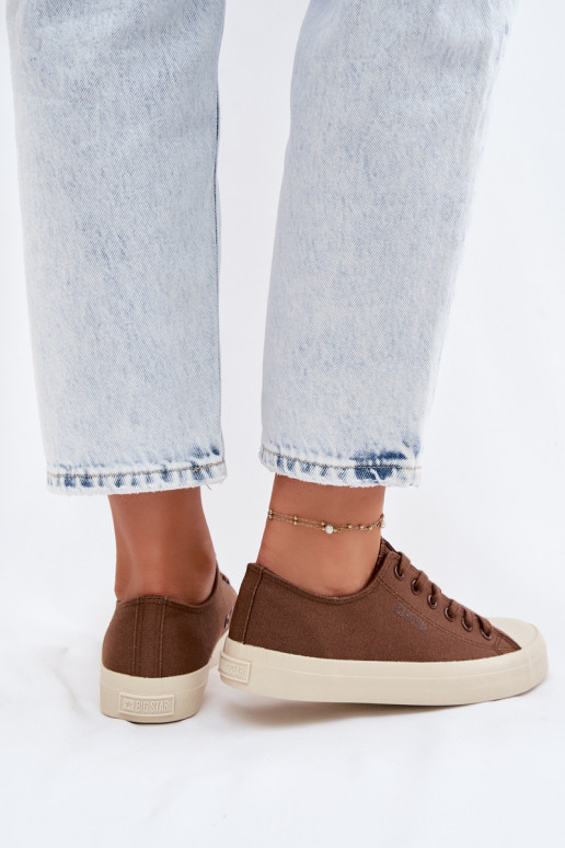 Freizeitschuhe Big Star TT274123 braune Farbe