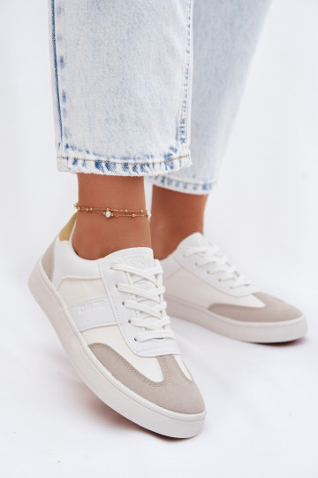 Sneakers Stilvollllschuhe Damentief Big Star TT274767 Zueiße Farbe 2