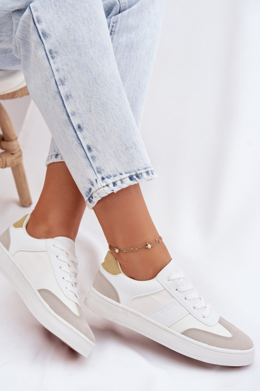 Sneakers Stilvollllschuhe Damentief Big Star TT274767 Zueiße Farbe