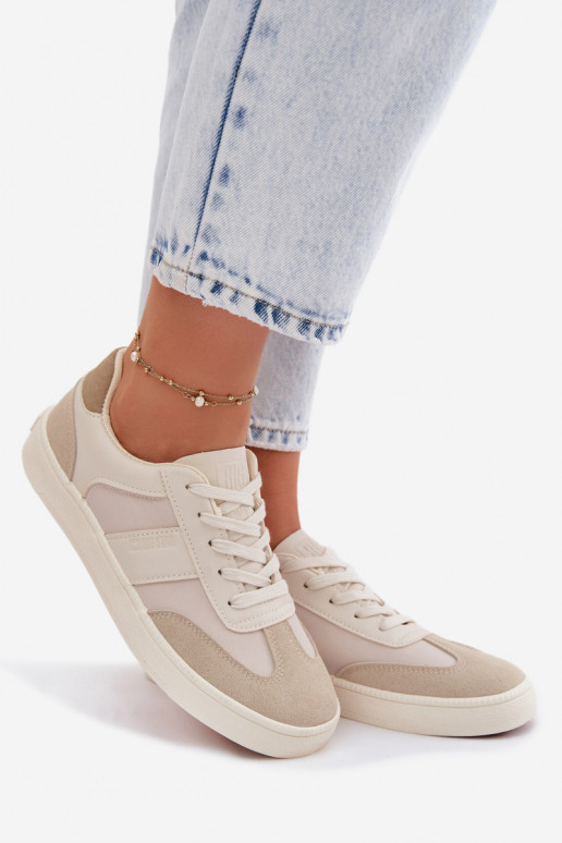 Sneakers Stilvollllschuhe Damentief Big Star TT274768 Beige