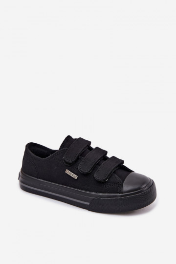 Kinder-Freizeitschuhe mit Klettverschluss Big Star TT374172 schwarz