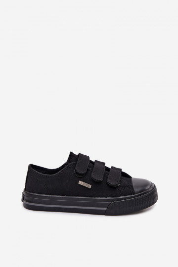 Kinder-Freizeitschuhe mit Klettverschluss Big Star TT374172 schwarz 2